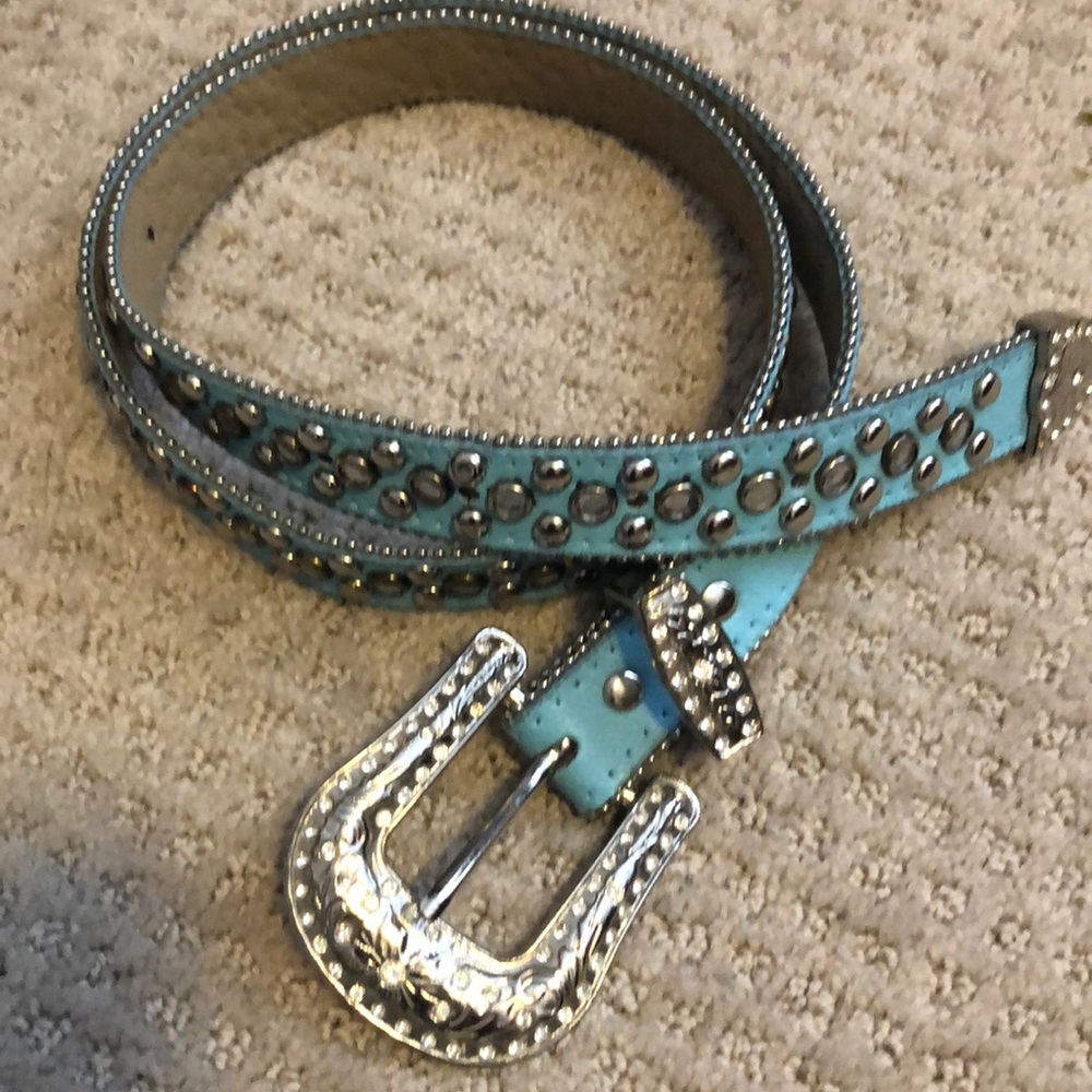 Rhinestone belt